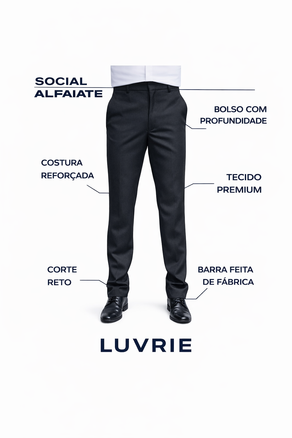 Calça Social Masculina