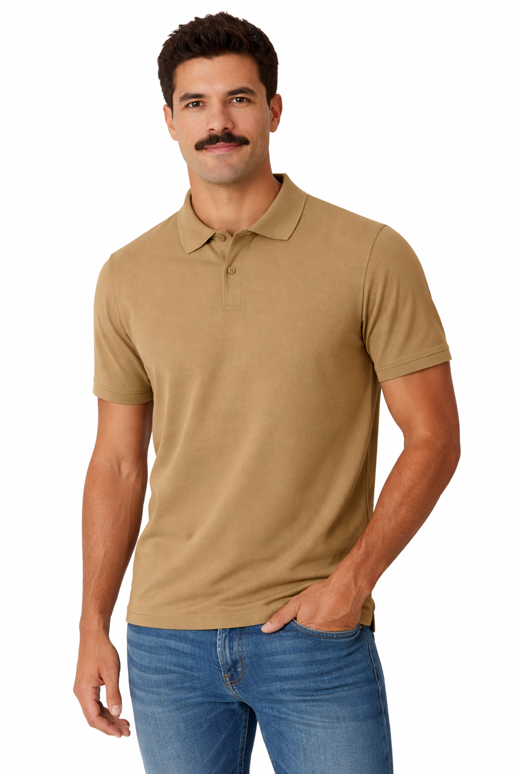 Camiseta Masculina Polo Masculina Algodão