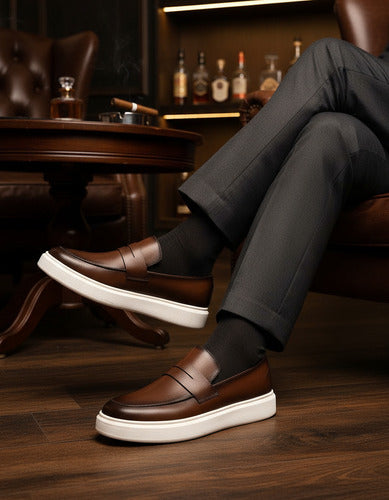 Sapato Loafer Masculino Mocassim Luxo
