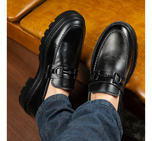 Sapato Social Mocassim Moderno