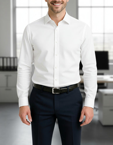 Camisa Social Masculina Slim