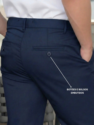 Calça Alfaiataria Masculina Slim