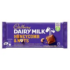 Cadbury Dairy Milk HoneyComb & Nuts 165g