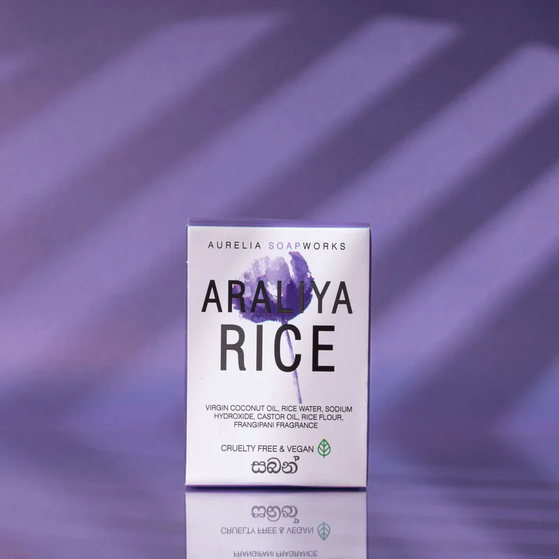 Aurelia Soapworks Araliya Rice Bath Soap