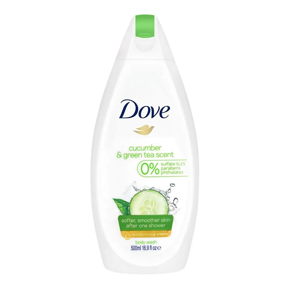 Dove Body Wash Cucumber & Green Tea 500ml