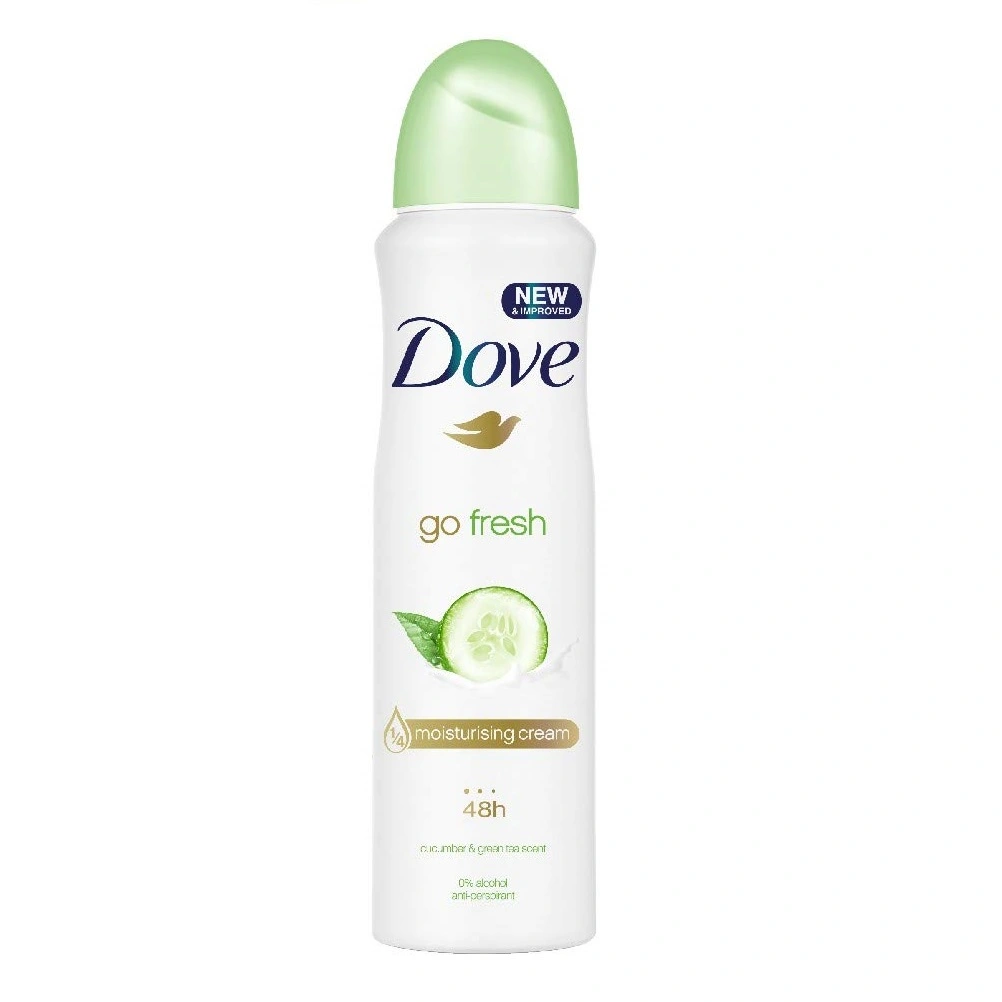 Dove Go Fresh Cucumber Antiperspirant Spray-250ml