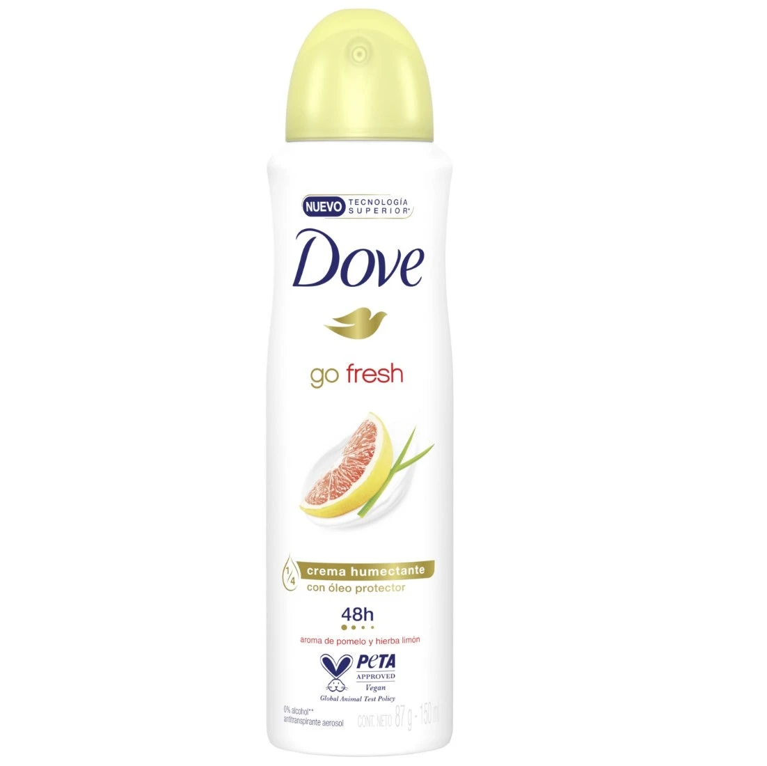 Dove Go Fresh Grapefruit Antiperspirant Spray -150ml