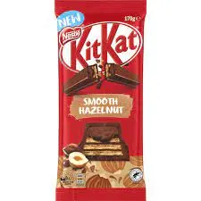 KitKat Smooth Hazelnut Chocolate 170g