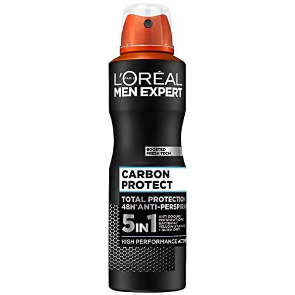 Loreal Men Expert Carbon Protect Antiperspirant Spray-250ml