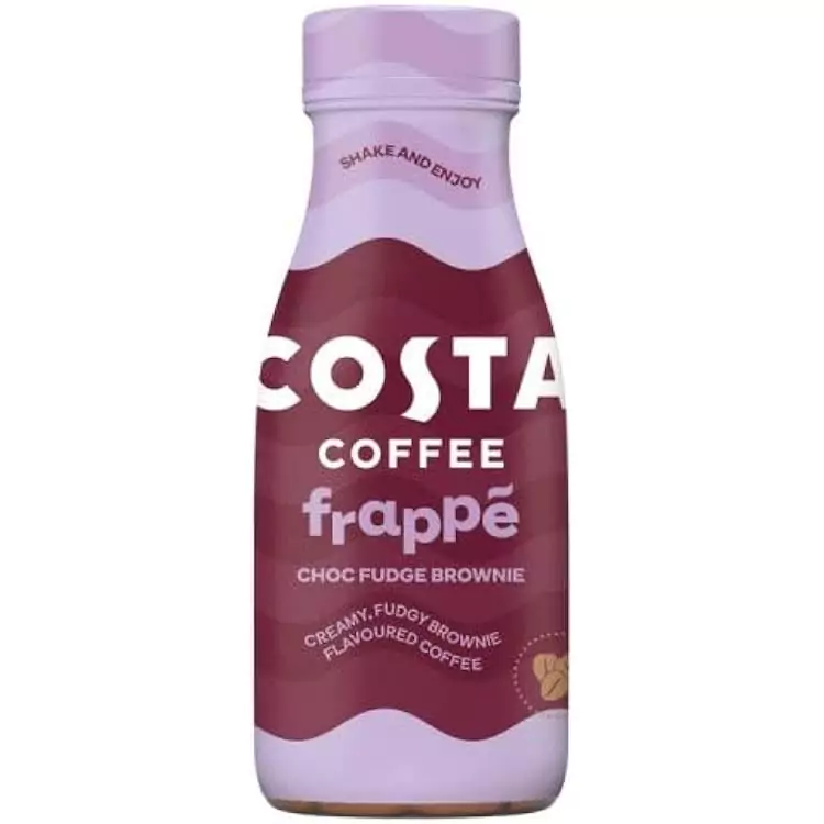 Costa Coffee Frappe Choc Fudge Brownie 250ml