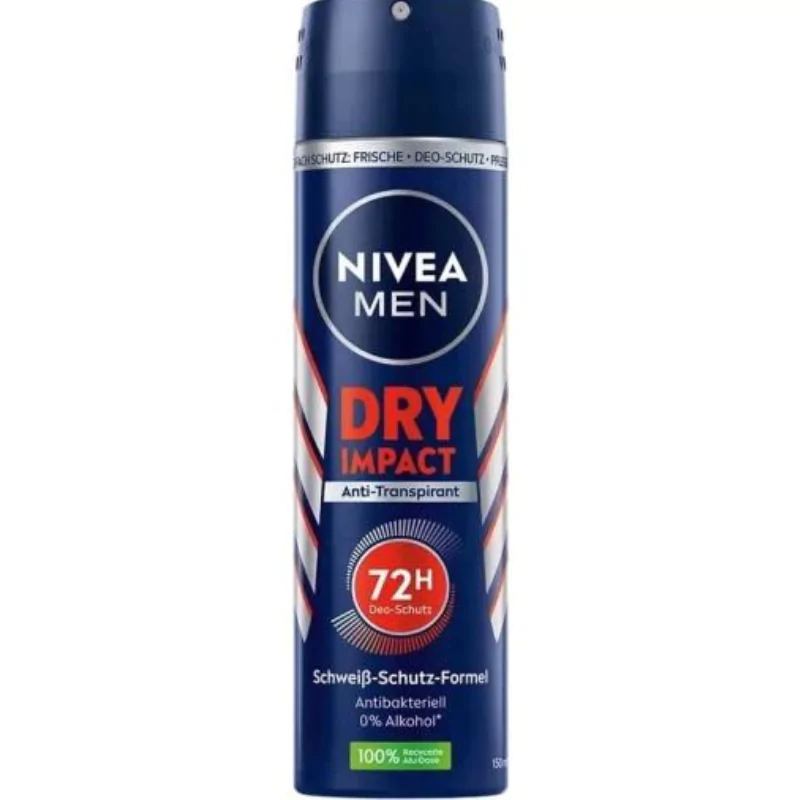 Nivea Men Dry Impact Deodorant Body Spray – 150ml